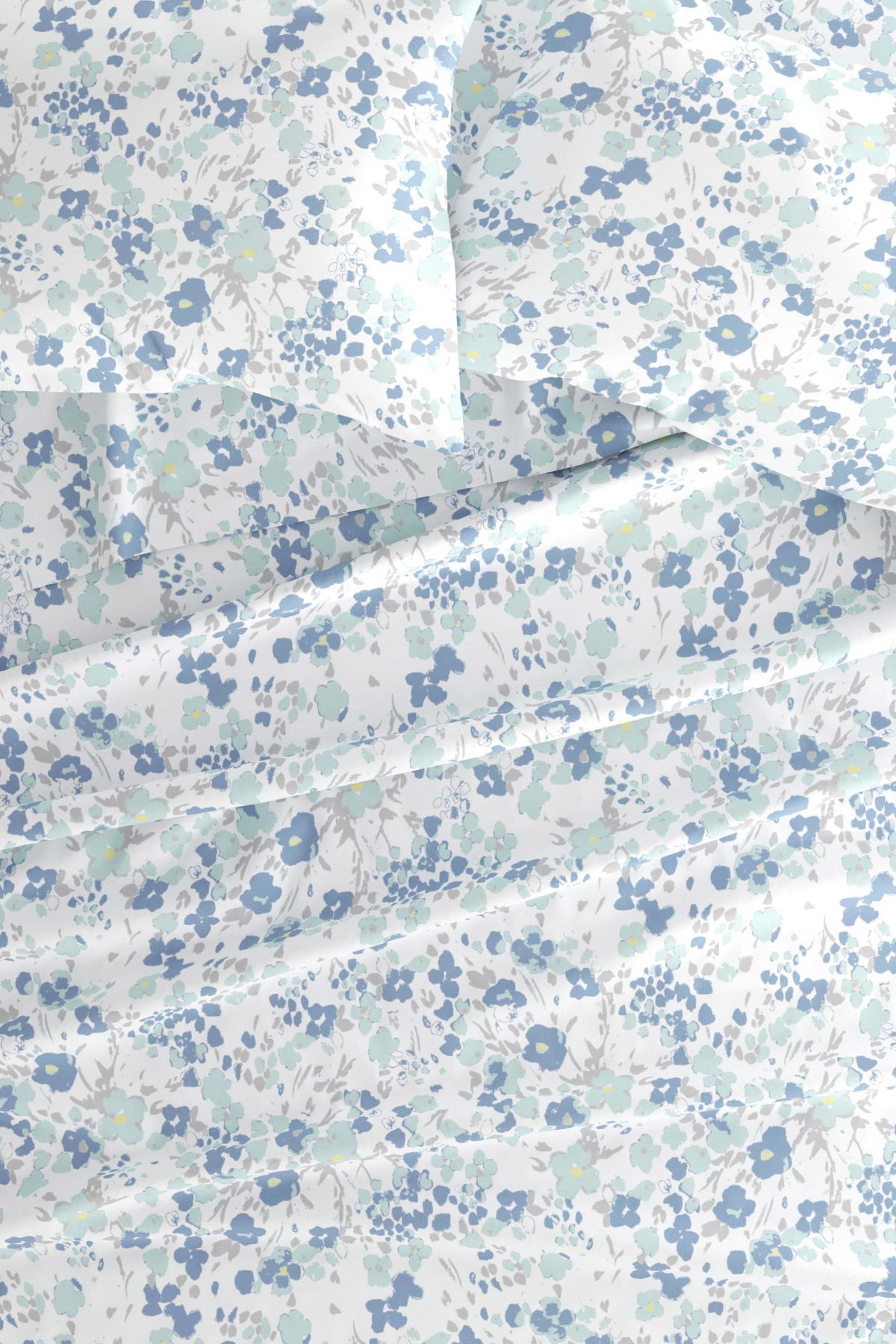 Sheet Set 4-Piece Patterned Microfiber Garden Farmhouse Ultra Soft Bedding