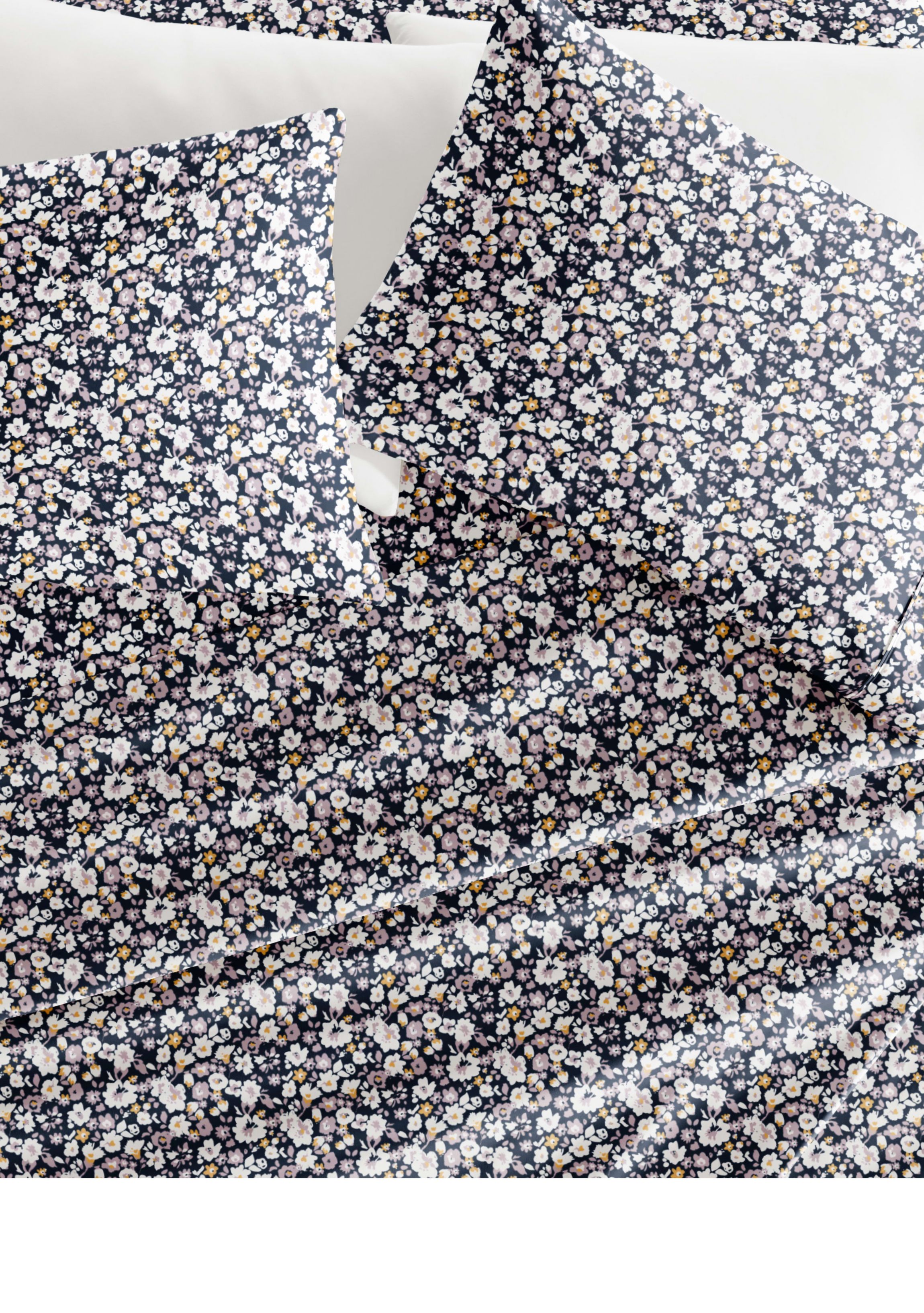 Sheet Set Patterned Microfiber Ultra Soft Bedding in Floral Dream