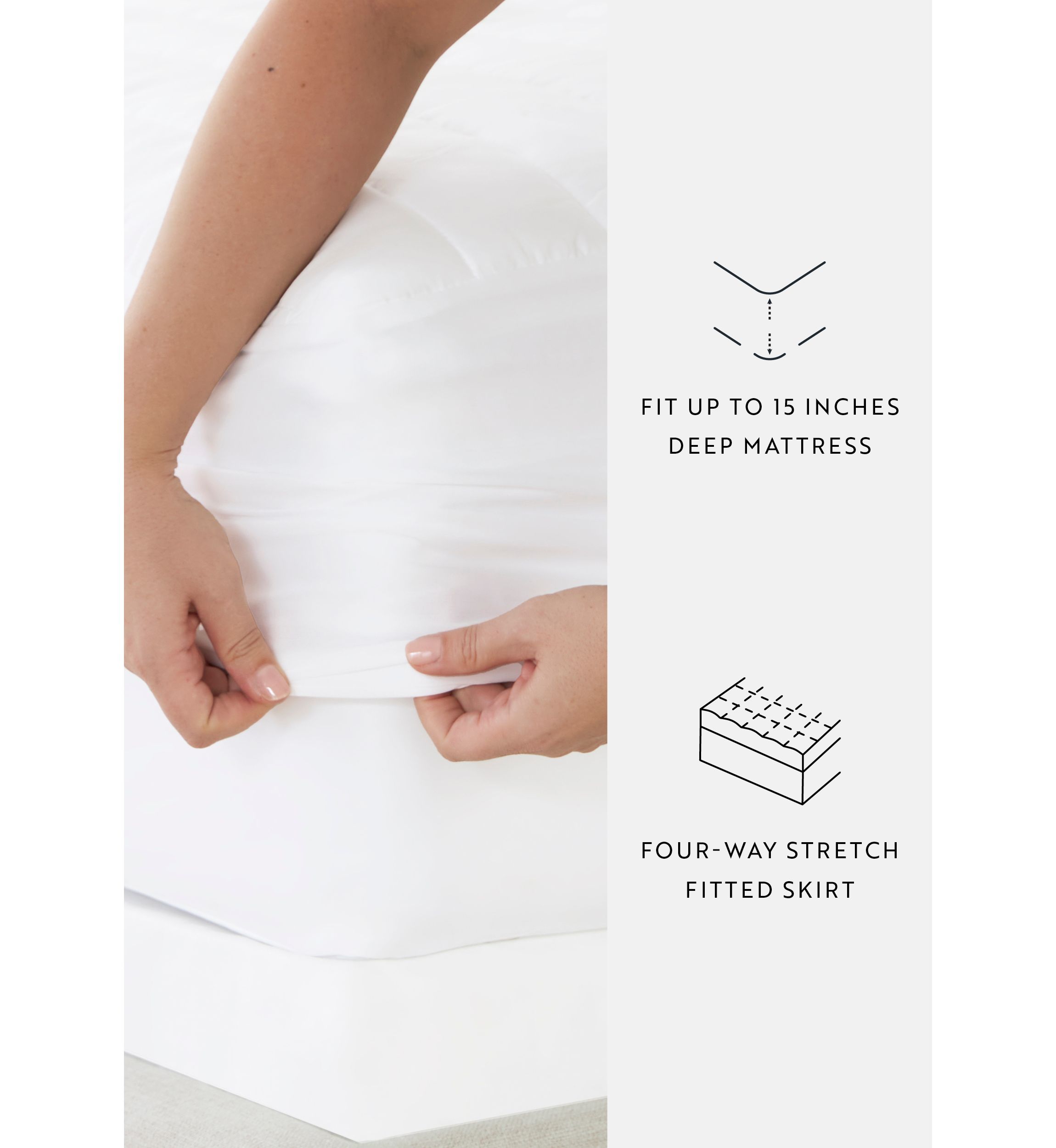 Padded Mattress Protector Encasement Twin XL