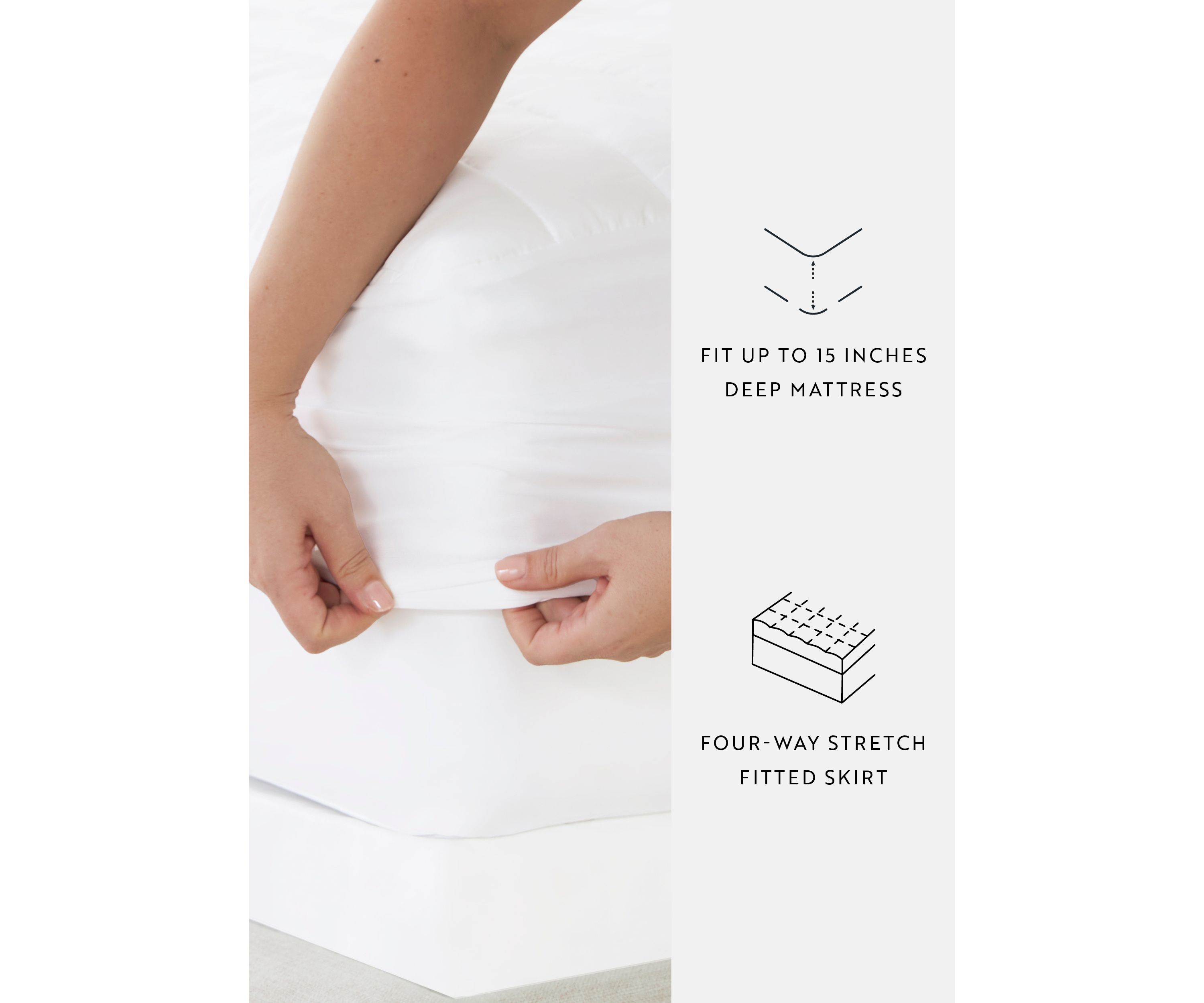 Padded Mattress Protector Encasement Twin XL