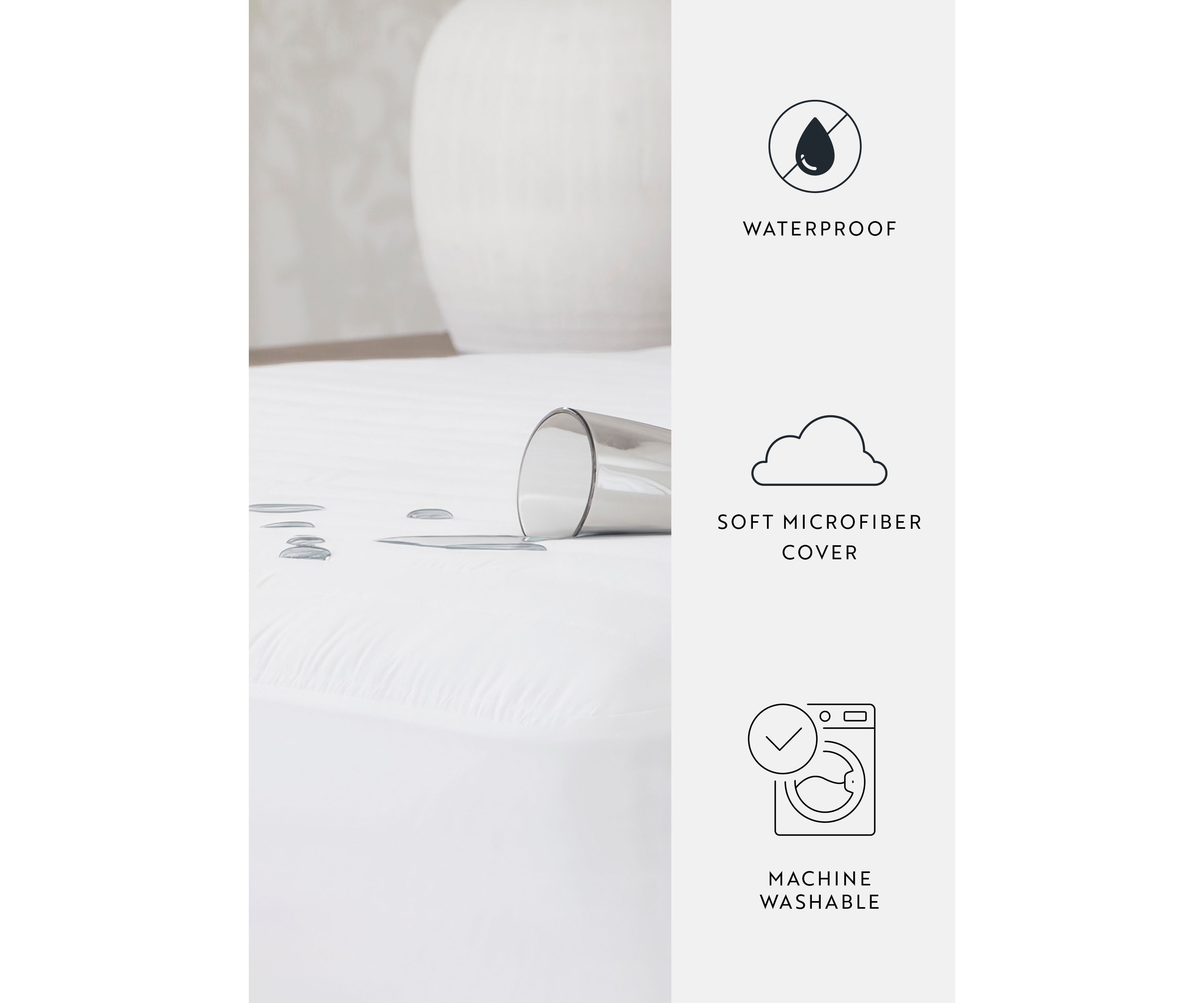 Padded Mattress Protector Encasement Twin XL