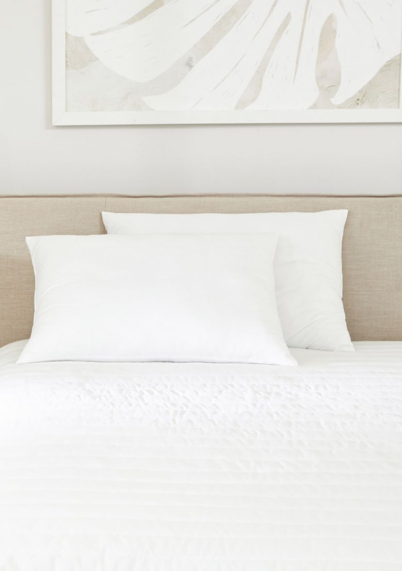 2-Pack Plush Bed Pillows Set