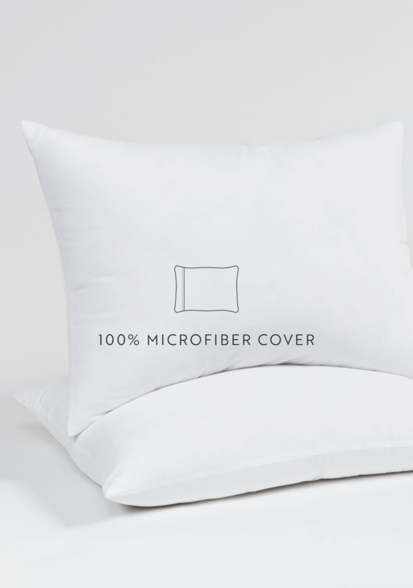 2-Pack Plush Bed Pillows Set