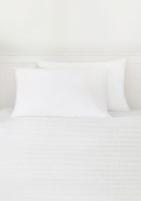 Luxury Inn Pillow Protector - 100% Polyester Jersey Knit with Polyurethane Laminate
