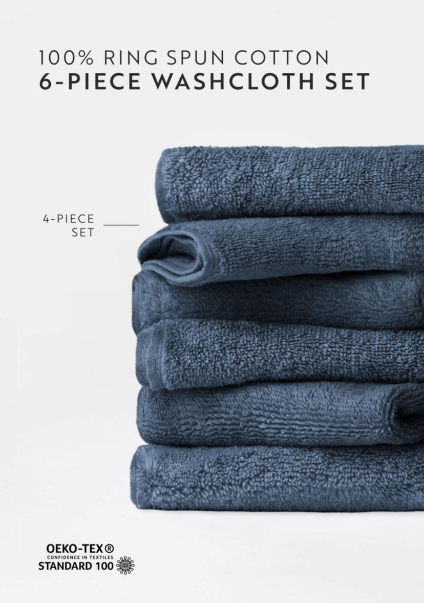 Ultra Soft Cotton Washcloth Set