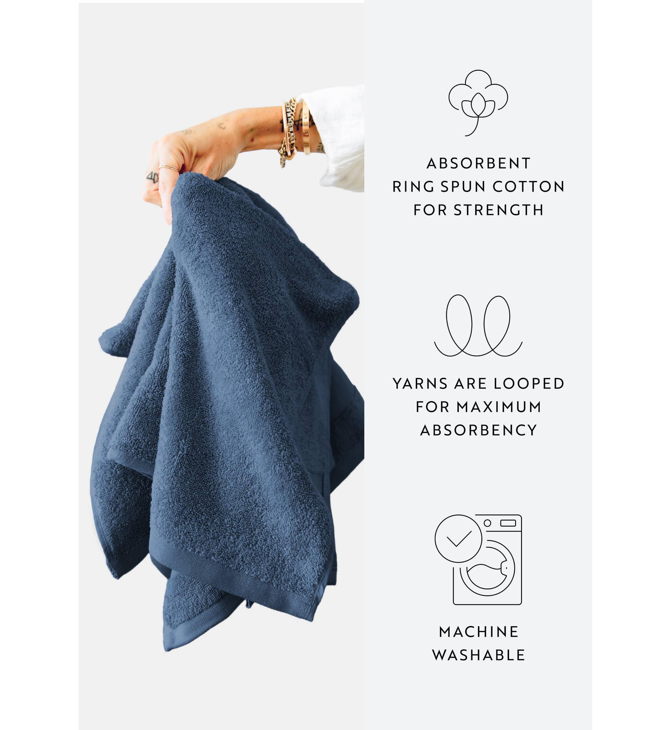Ultra Soft Cotton Washcloth Set