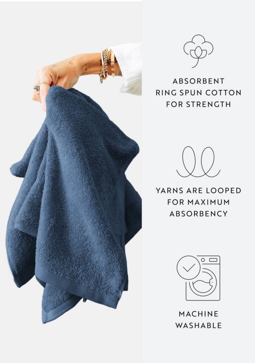 Ultra Soft Cotton Washcloth Set