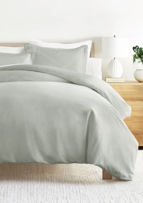 Luxury Inn Ultra Soft 100% Cotton Comforter & Duvet Cover Bundle, Green, California King