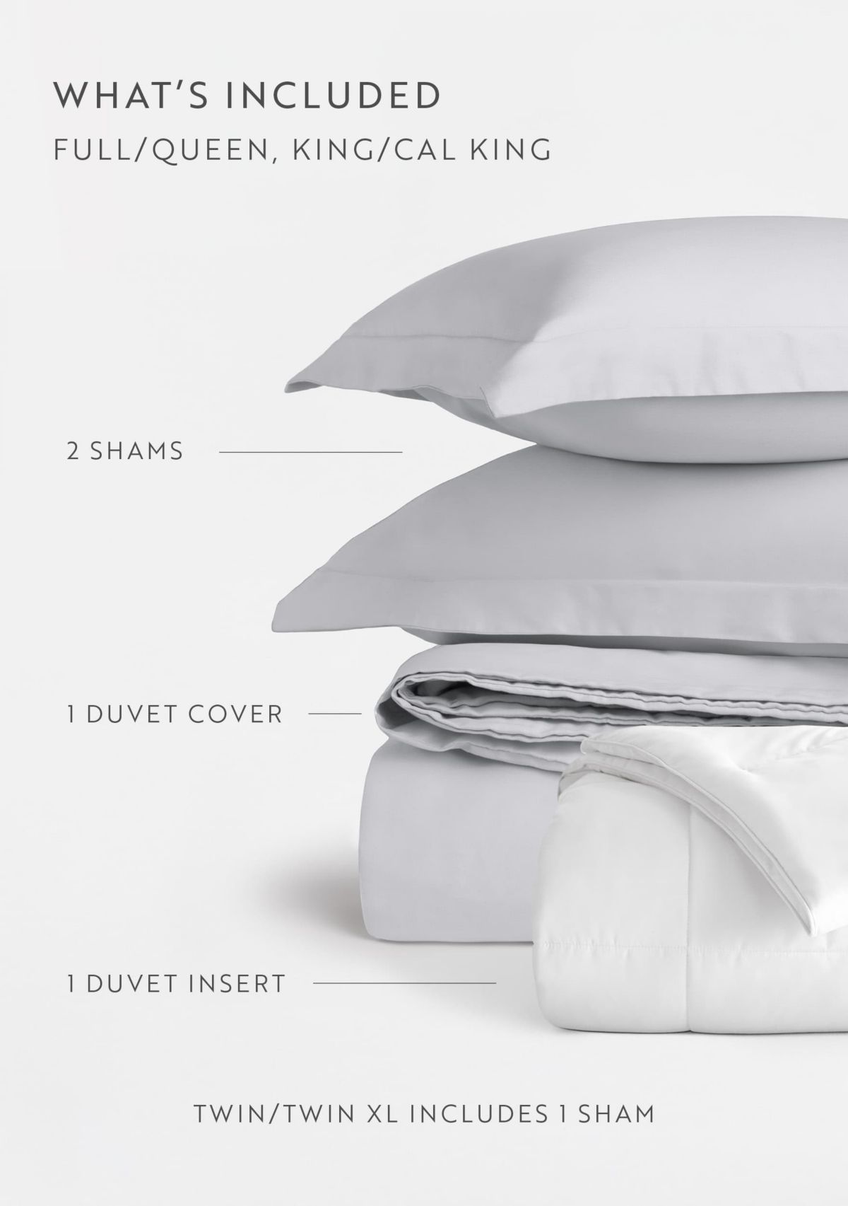 Ultra Soft 100% Cotton Comforter & Duvet Cover Bundle