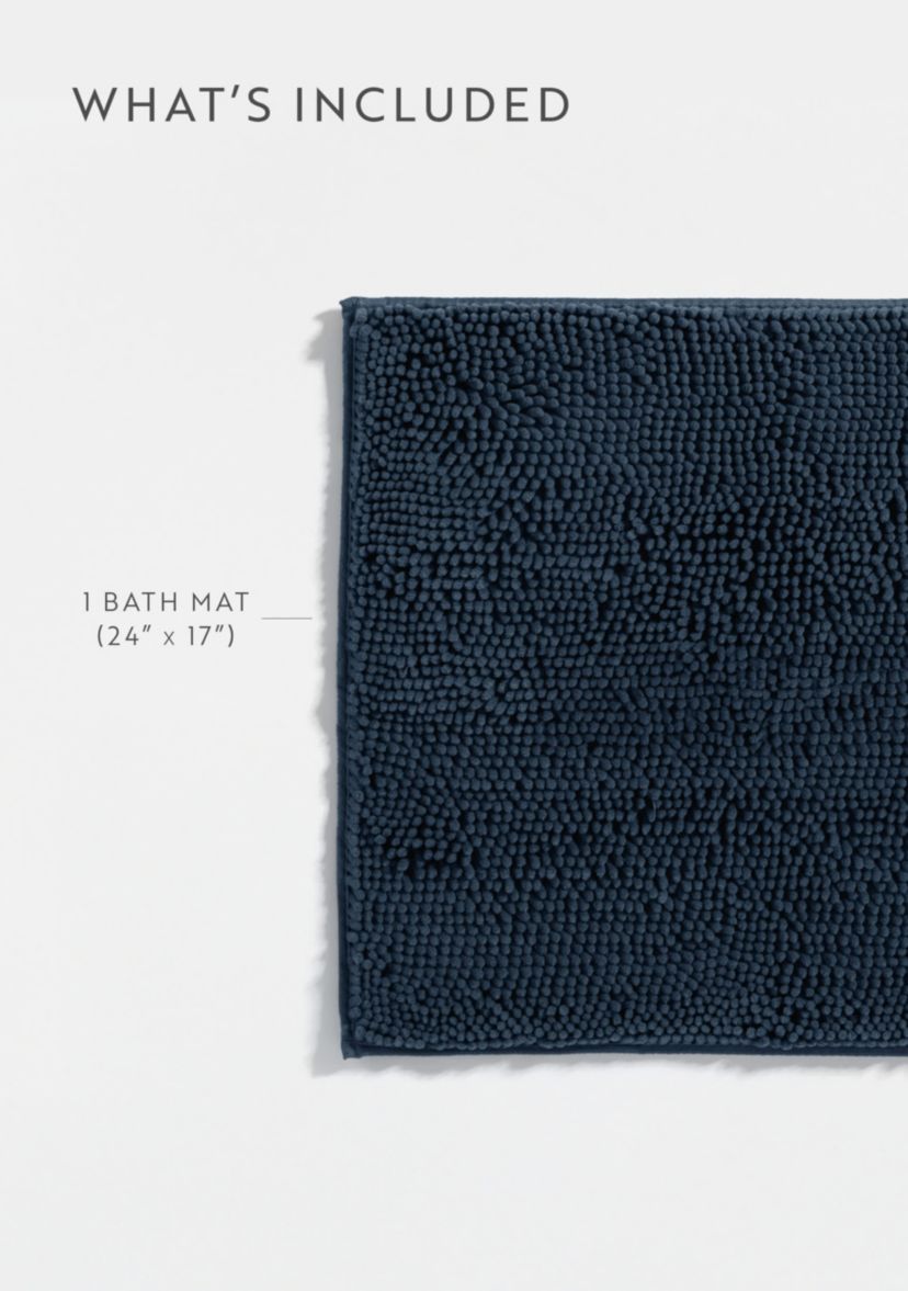 Ultra Soft 24"x 17" Chenille Bath Mat