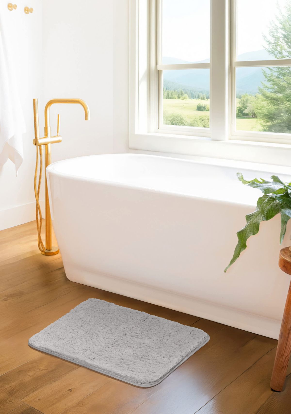 Ultra Soft 24"x 17" Plush Bath Mat