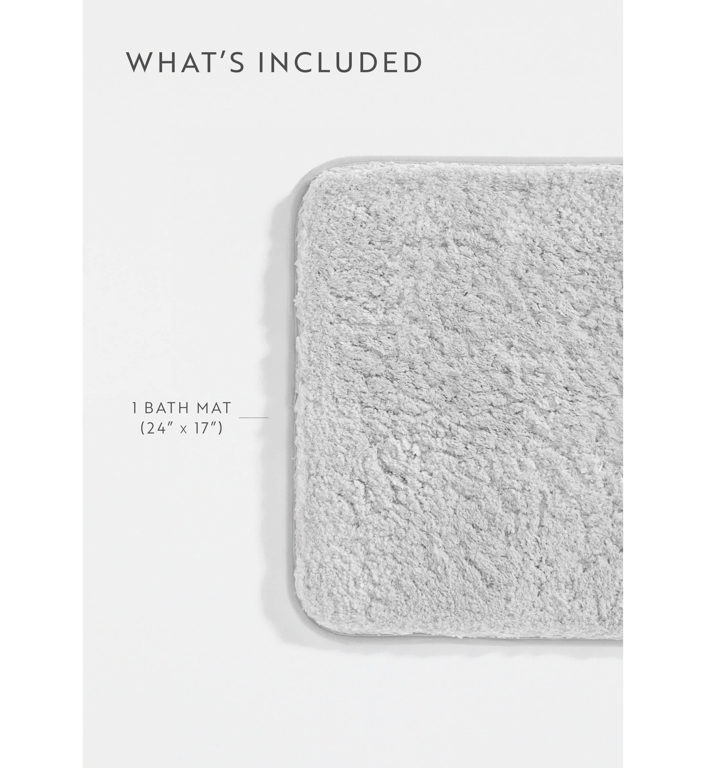 Ultra Soft 24"x 17" Plush Bath Mat
