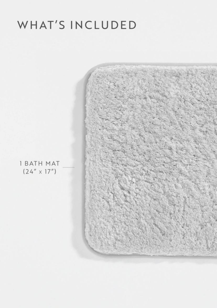 Ultra Soft 24"x 17" Plush Bath Mat
