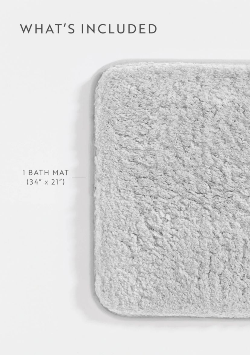 Ultra Soft 34"x 21" Plush Bath Mat