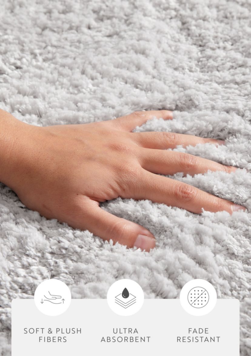 Ultra Soft 34"x 21" Plush Bath Mat