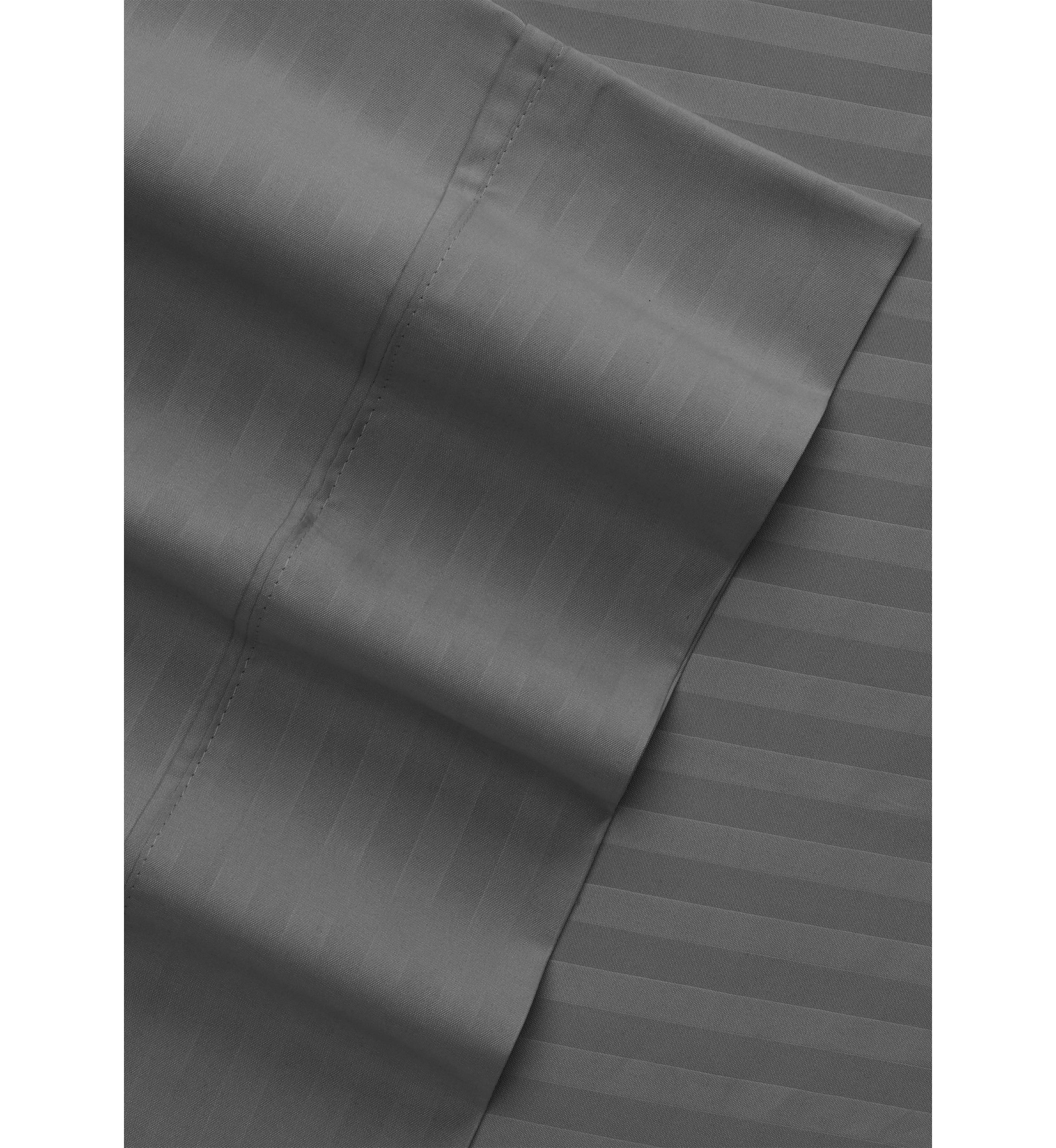 Premium Striped Embossed 4 Piece Bed Sheet Set