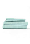 Premium Ultra Soft Thatch Pattern 4 Piece Bed Sheet Set