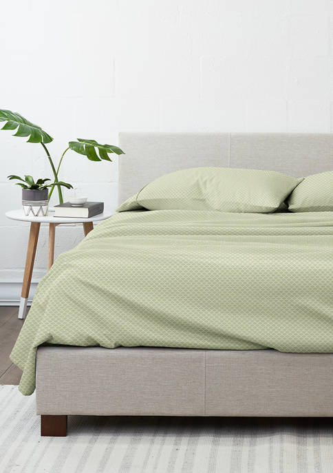 Premium Ultra Soft Scallops Pattern Bed Sheet Set