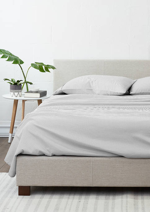 Premium Ultra Soft Stippled Pattern Bed Sheet Set