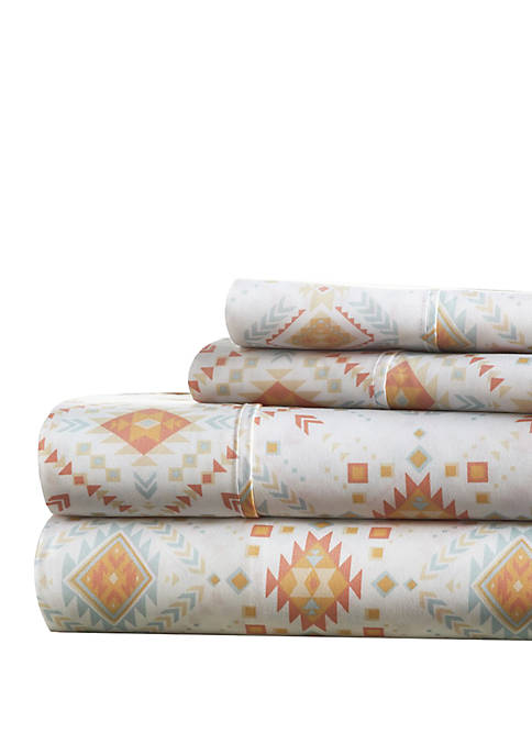 Premium Ultra Soft Aztec Dreams Pattern Bed Sheet Set