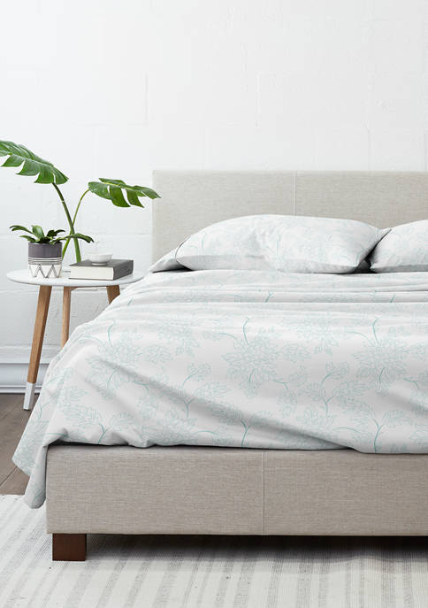 Premium Ultra Soft Vine Pattern Bed Sheet Set