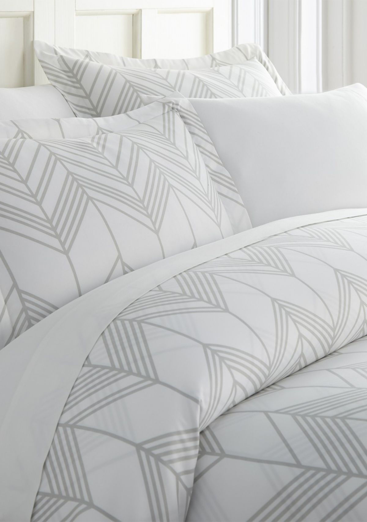 Premium Ultra Soft Alps Chevron Pattern Duvet Cover Set