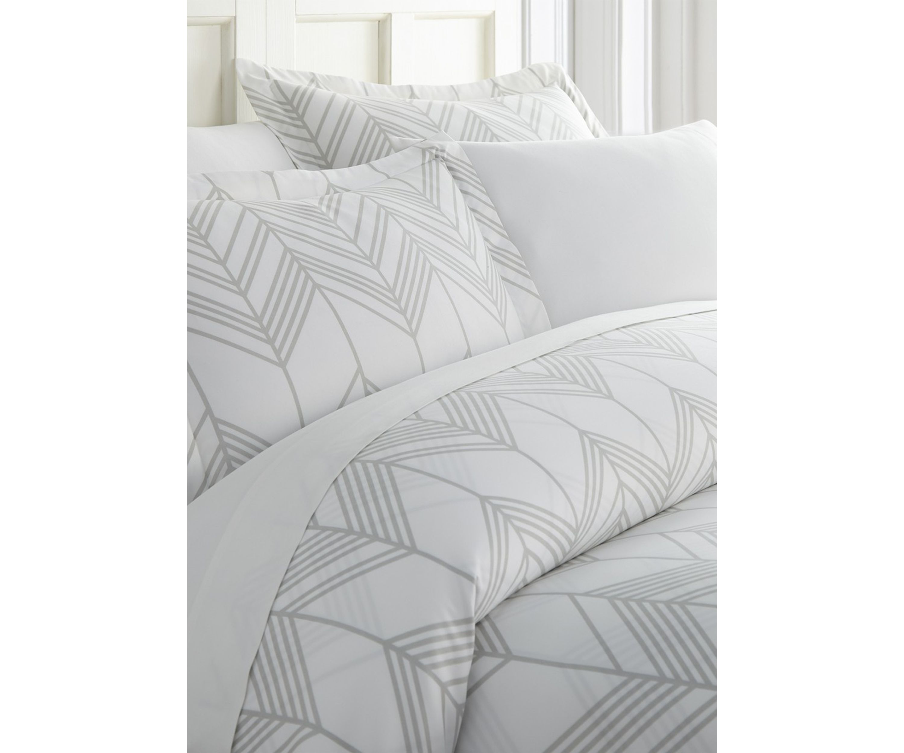 Premium Ultra Soft Alps Chevron Pattern Duvet Cover Set