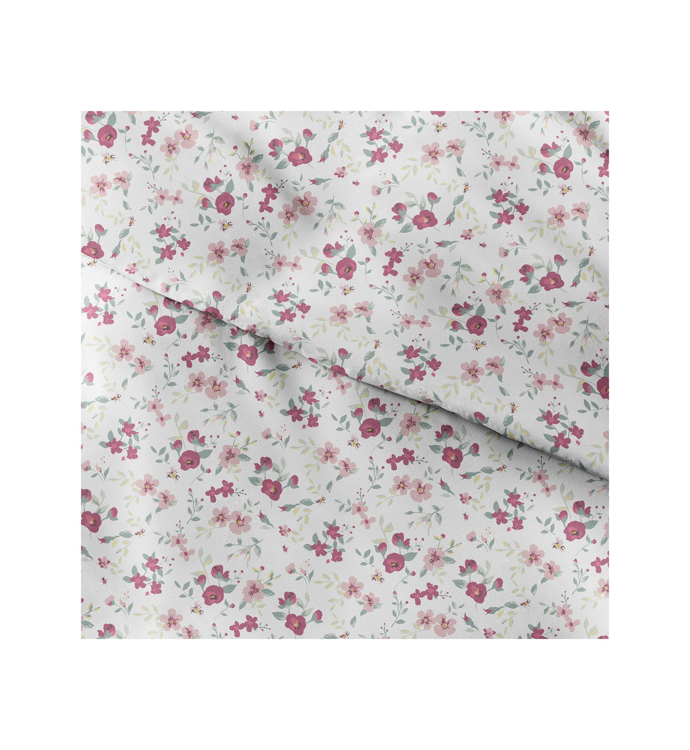 Premium Ultra Soft Blossoms Print Duvet Cover Set
