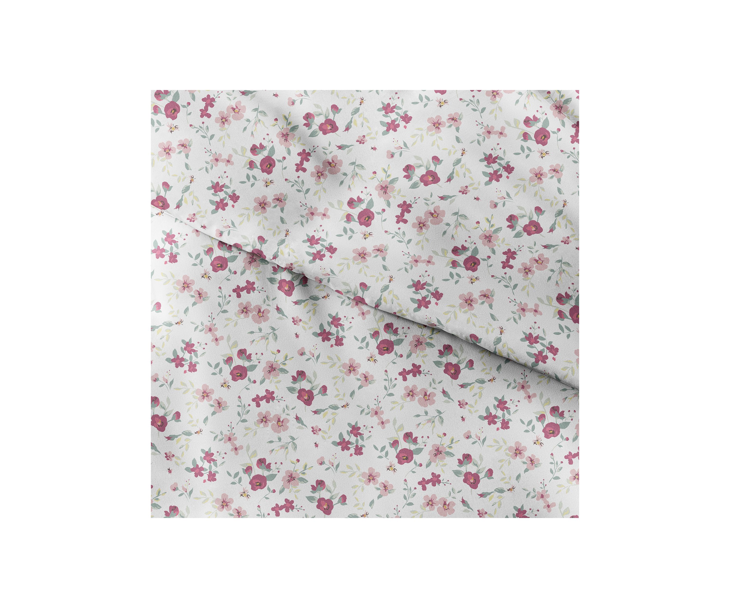 Premium Ultra Soft Blossoms Print Duvet Cover Set