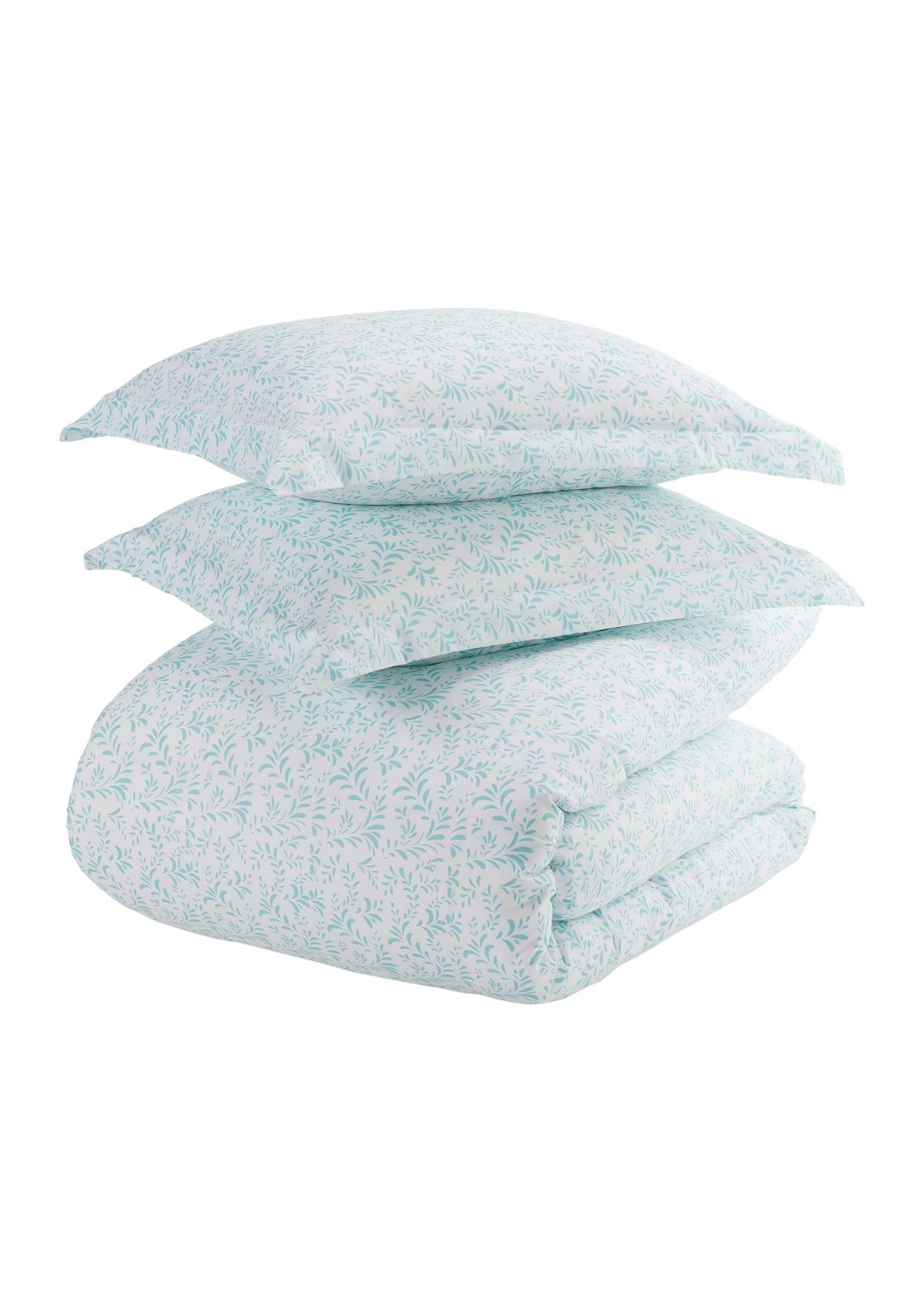 Premium Ultra Soft Burst of Vines Print Duvet Cover Set