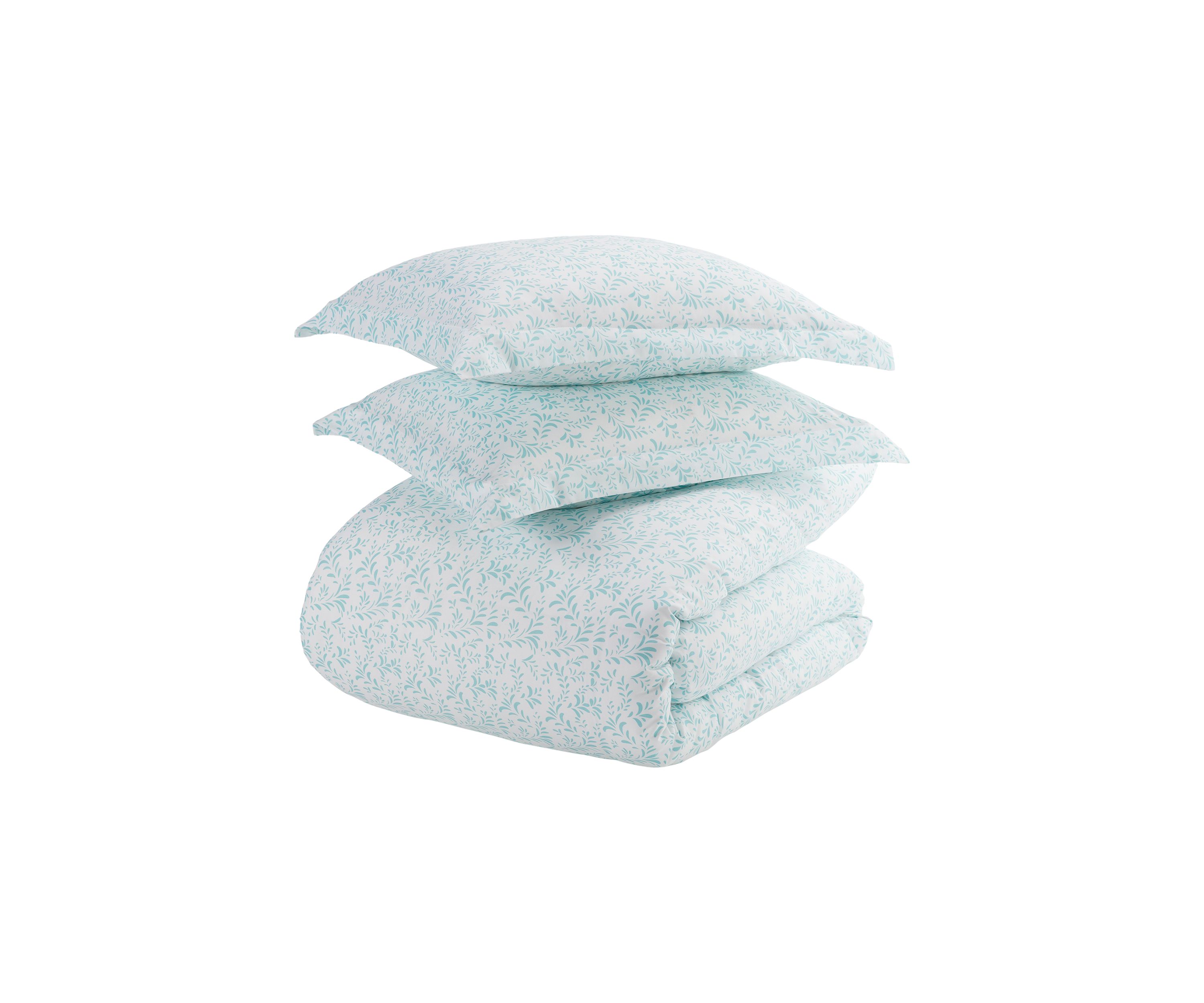 Premium Ultra Soft Burst of Vines Print Duvet Cover Set