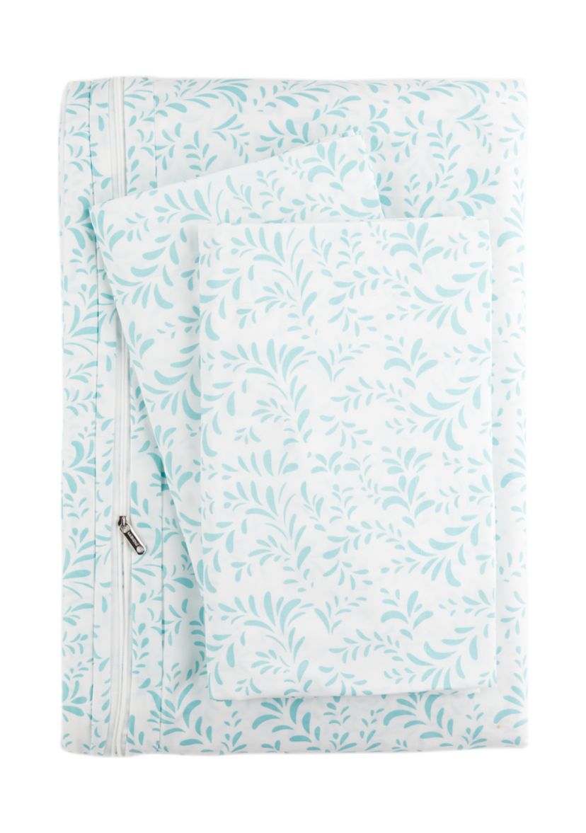 Premium Ultra Soft Burst of Vines Print Duvet Cover Set