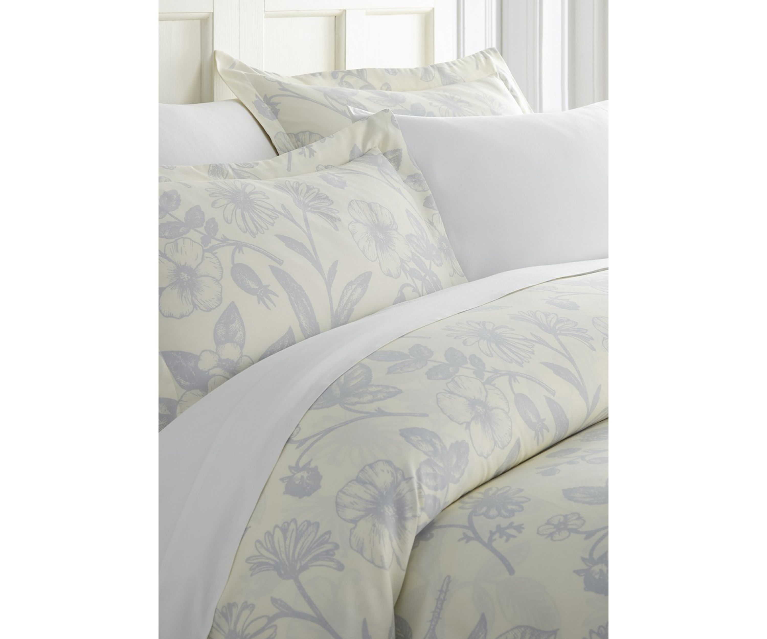 Premium Ultra Soft Garden Pattern Duvet Cover Set