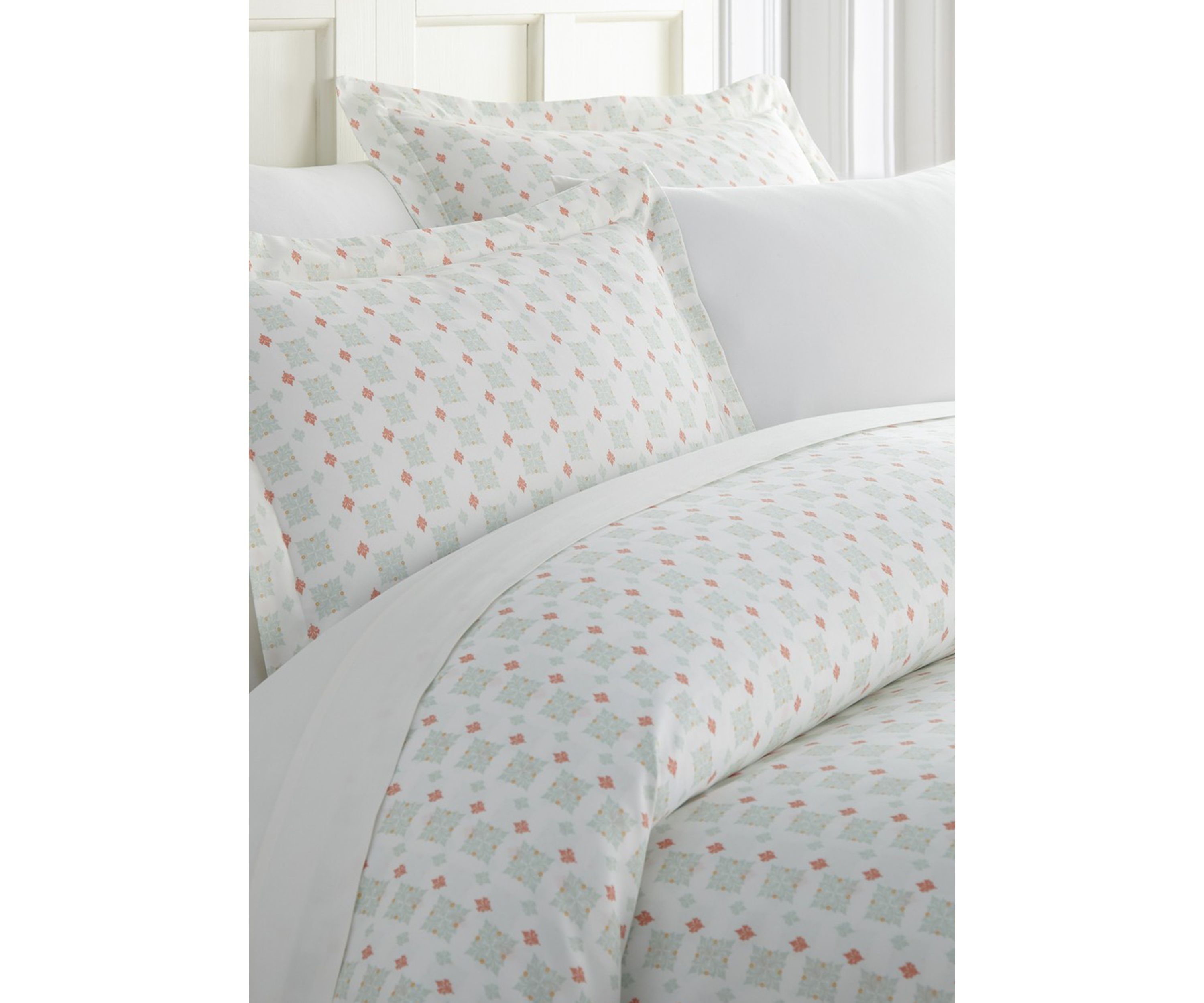 Premium Ultra Soft Lights in Blue Pattern Duvet Cover Set