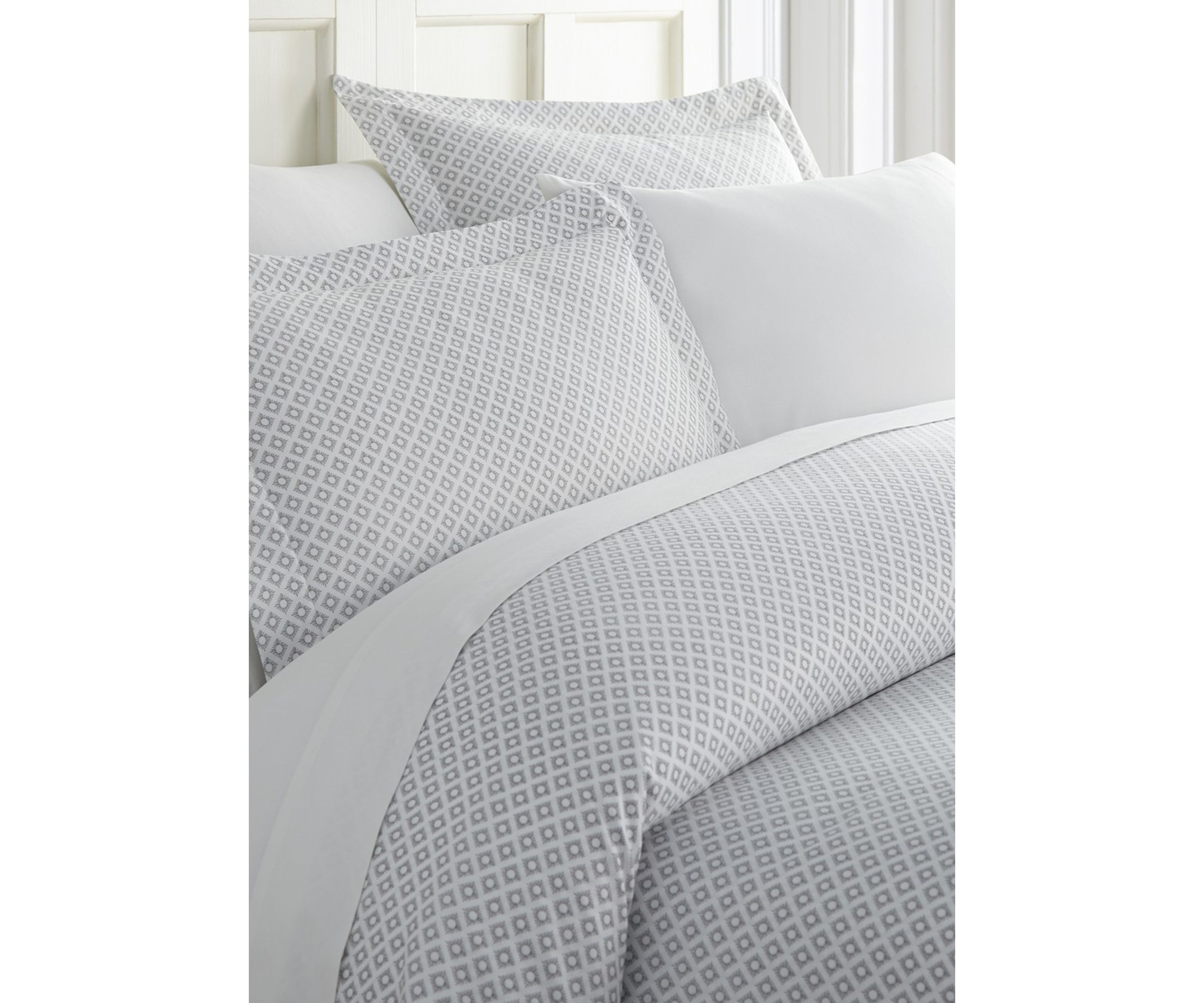 Premium Ultra Soft Polaris Pattern 3 Piece Duvet Cover Set