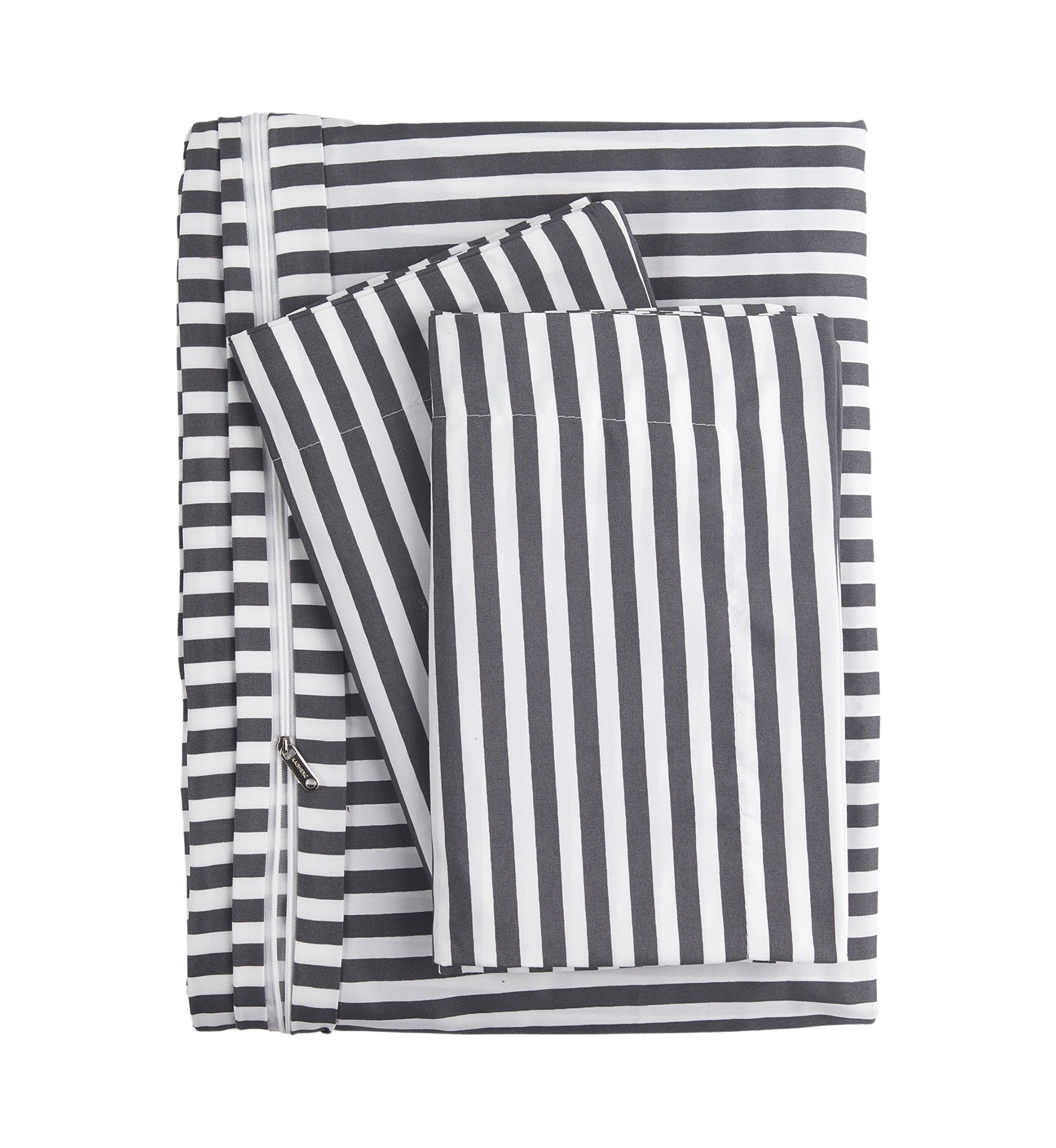 Premium Ultra Soft Ribbon Pattern Duvet Cover Set
