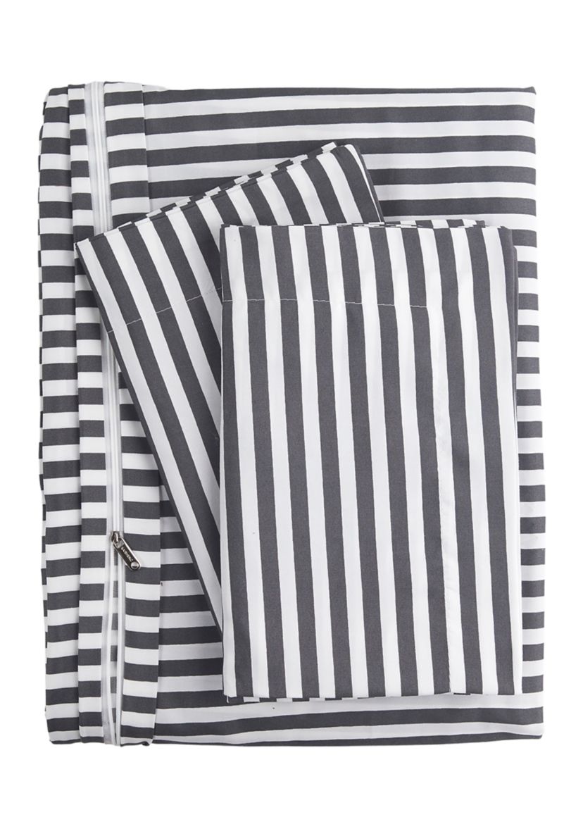 Premium Ultra Soft Ribbon Pattern Duvet Cover Set