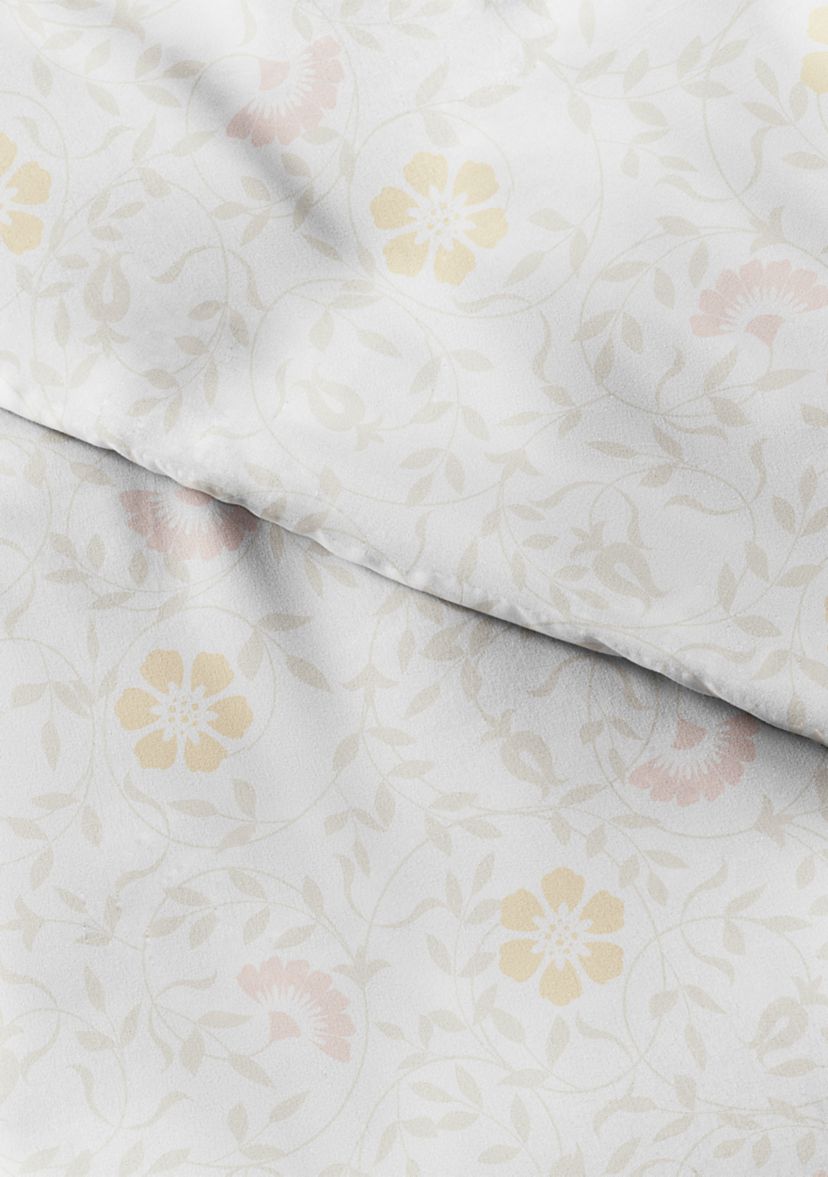 Premium Ultra Soft 3 Piece Spring Vines Print Duvet Cover Set