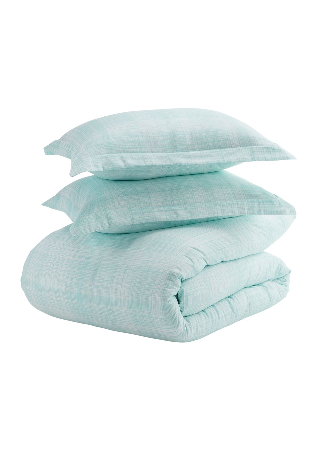 Premium Ultra Soft Thatch Pattern 3 Piece Duvet Cover Set