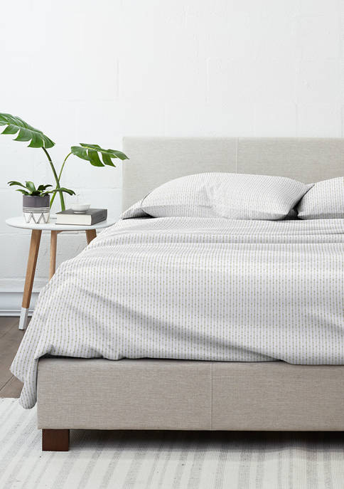 Premium Ultra Soft Beaded Arrows Pattern Bed Sheet Set