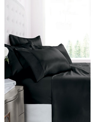 Italian Collection 4 Piece Satin Sheet Set by ienjoy Home 