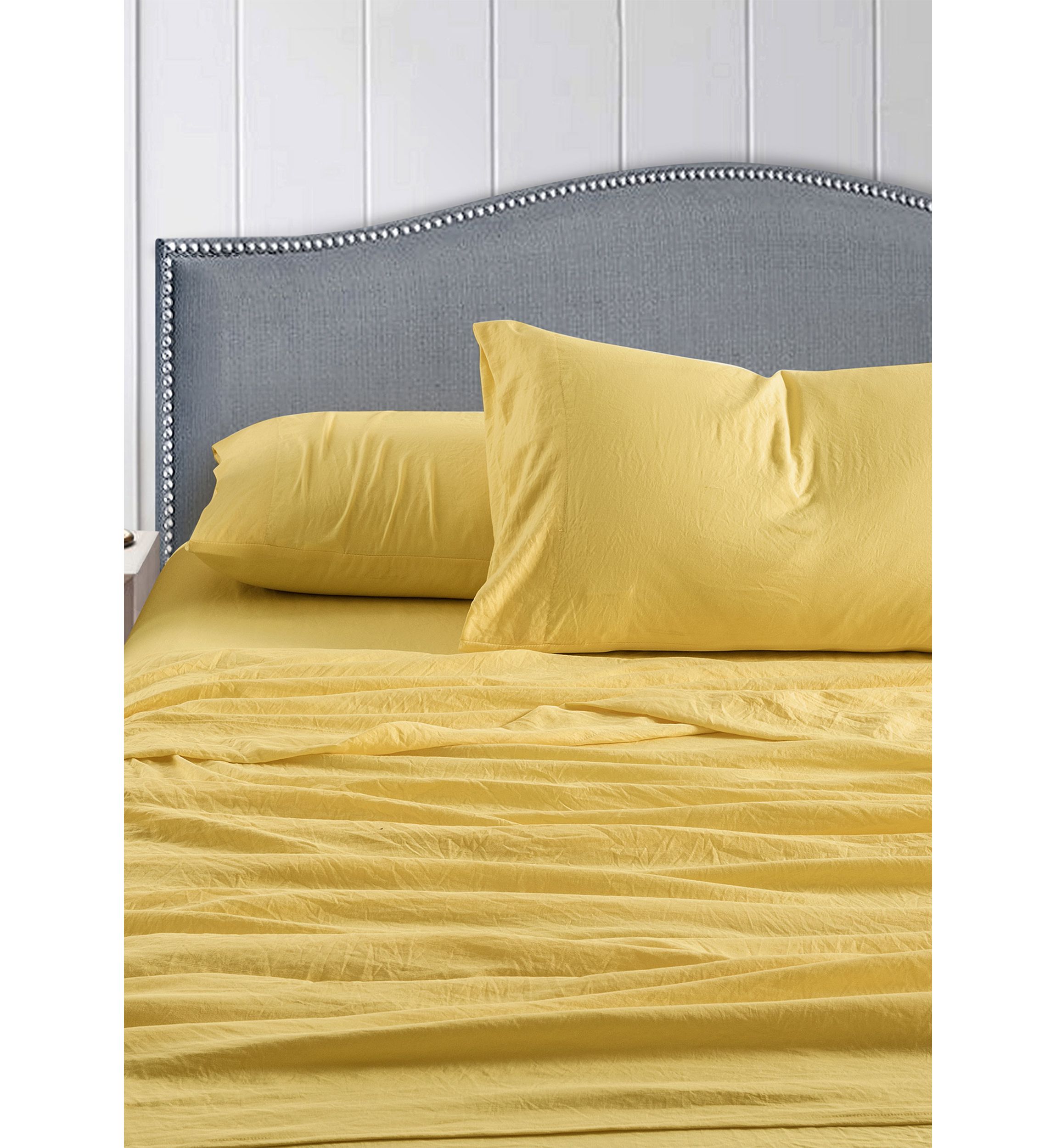 Washed Crinkled Sheet Set