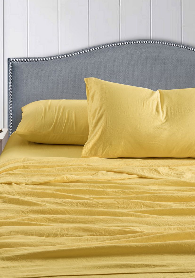Washed Crinkled Sheet Set