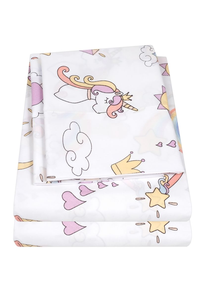 Kids Magical Unicorn Sheet Set