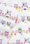Kids Colorful Owls Sheet Set