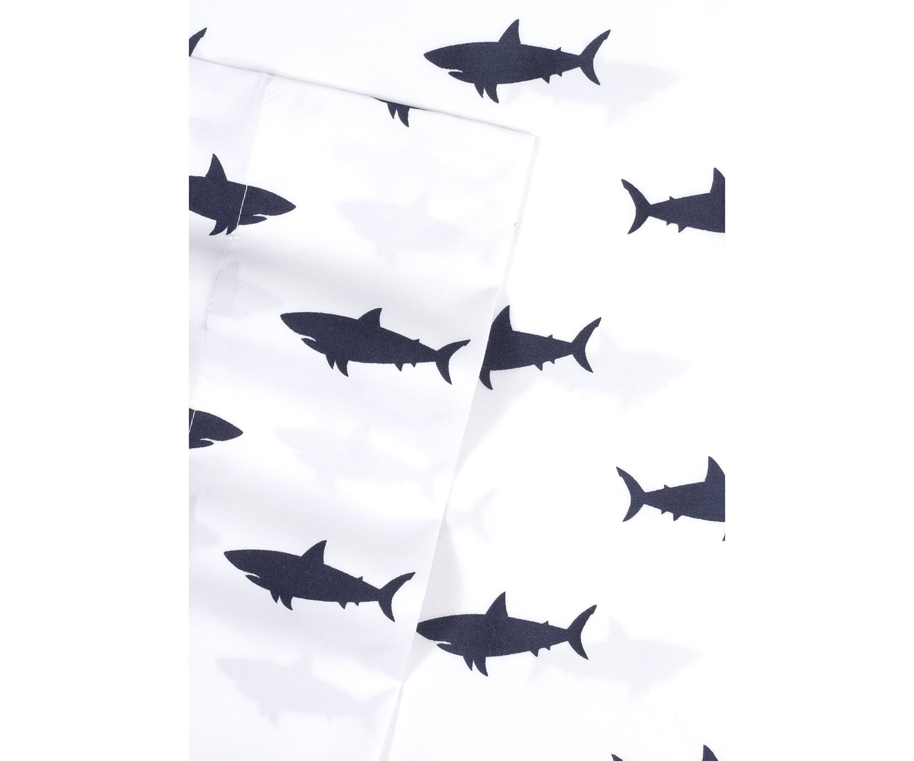 Kids Swimming Sharks Sheet Set