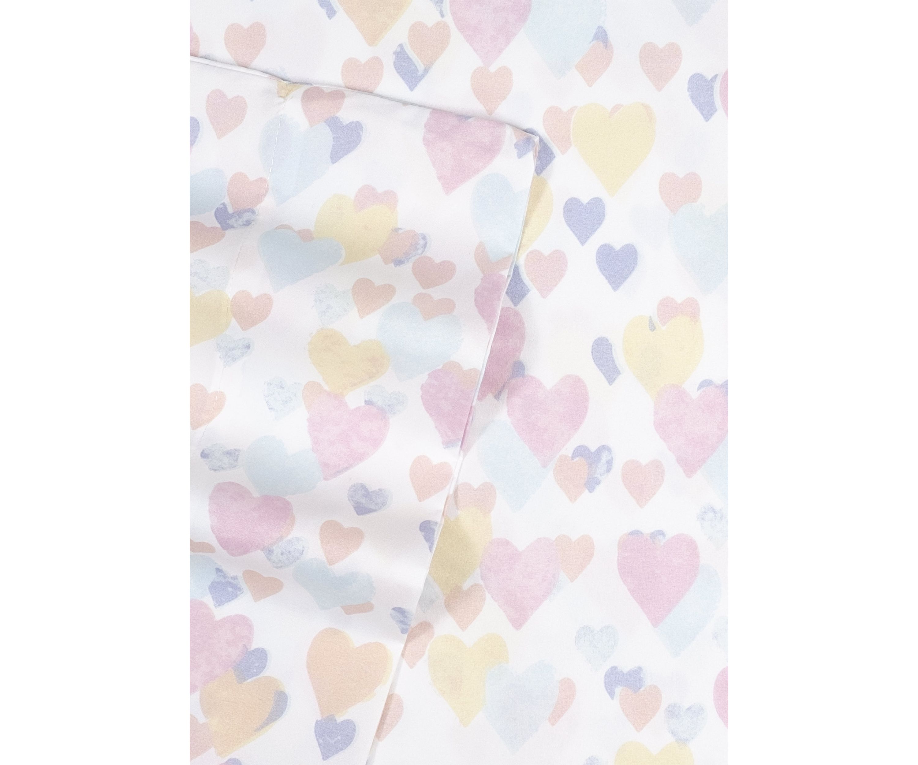 Kids Pastel Vintage Hearts Sheet Set