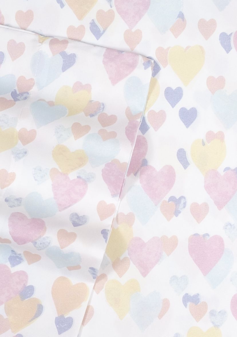 Kids Pastel Vintage Hearts Sheet Set