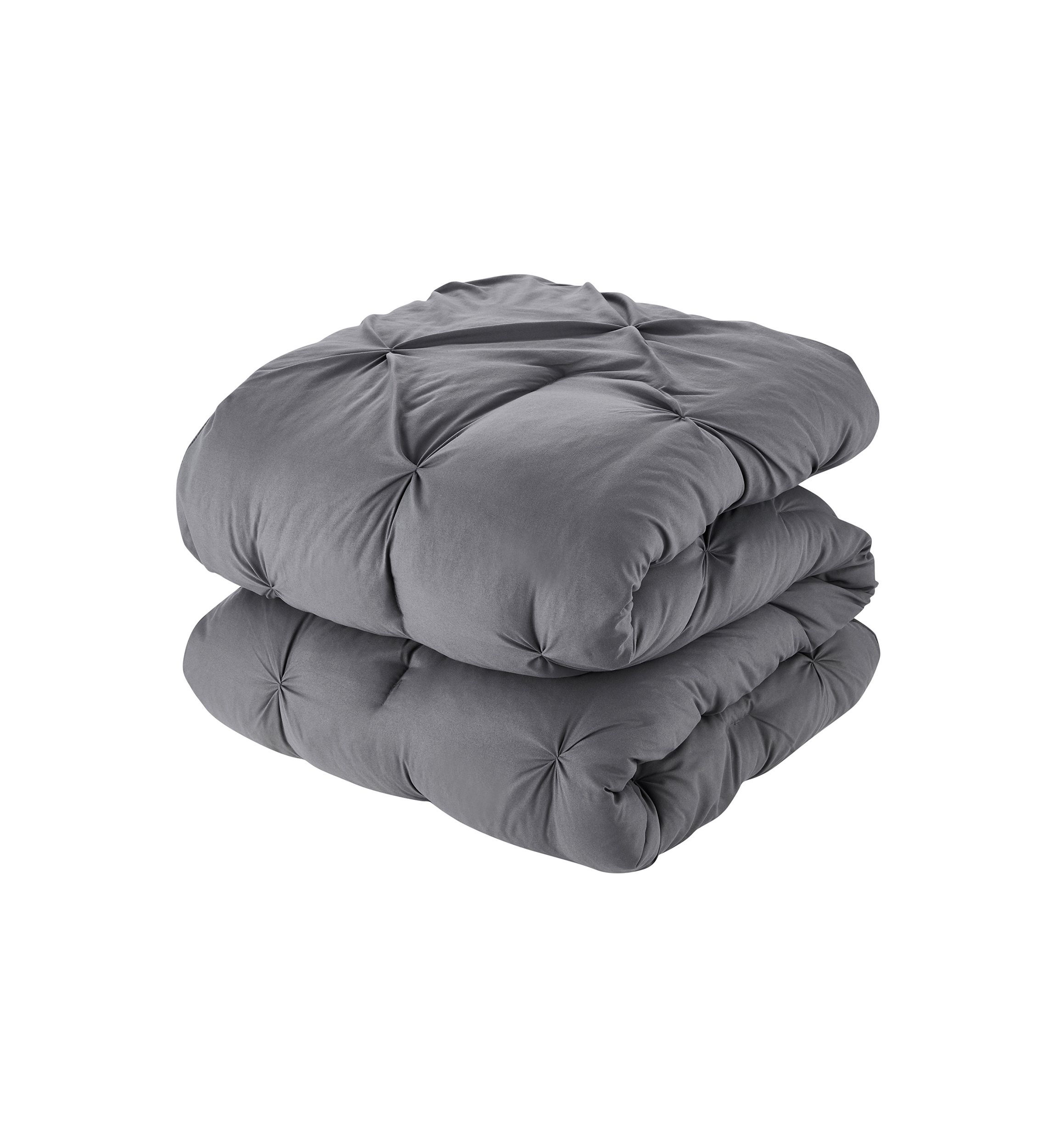 8 Piece Bed In A Bag Pintuck Comforter Sheet Bed Skirt Sham Set