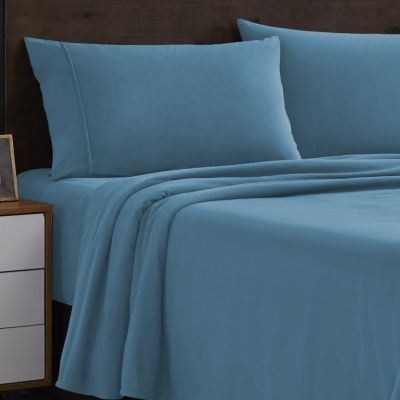 Sweet Home Collection Microfiber Flannel Sheet Set, Full